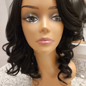 Janet Collection Human Hair Blend HD Lace Front Wig 360 Glueless Melt Hand-Tied